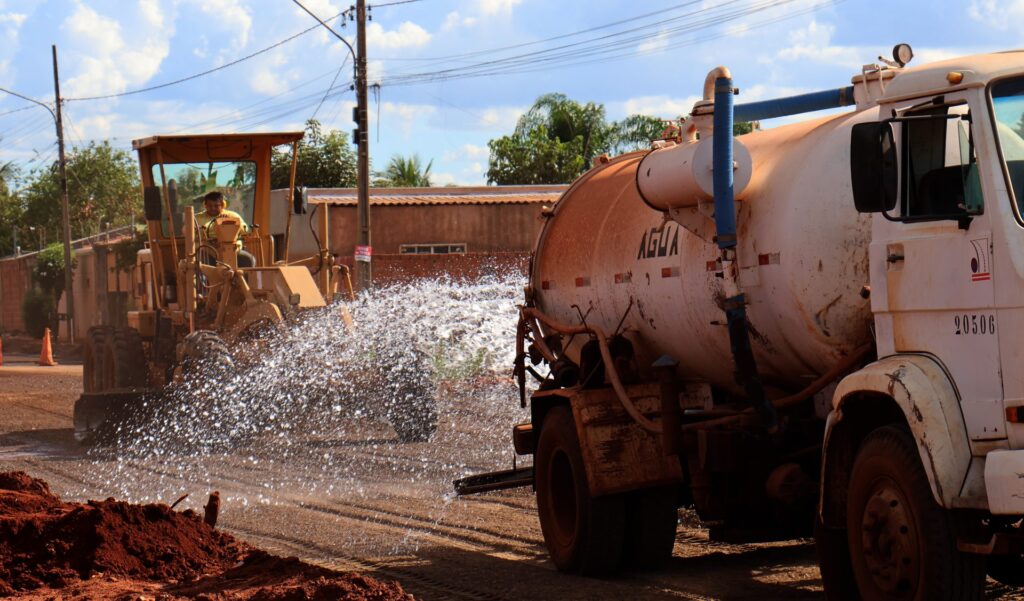 Obras do novo acesso às Moreninhas avançam e 63% dos serviços já estão executados