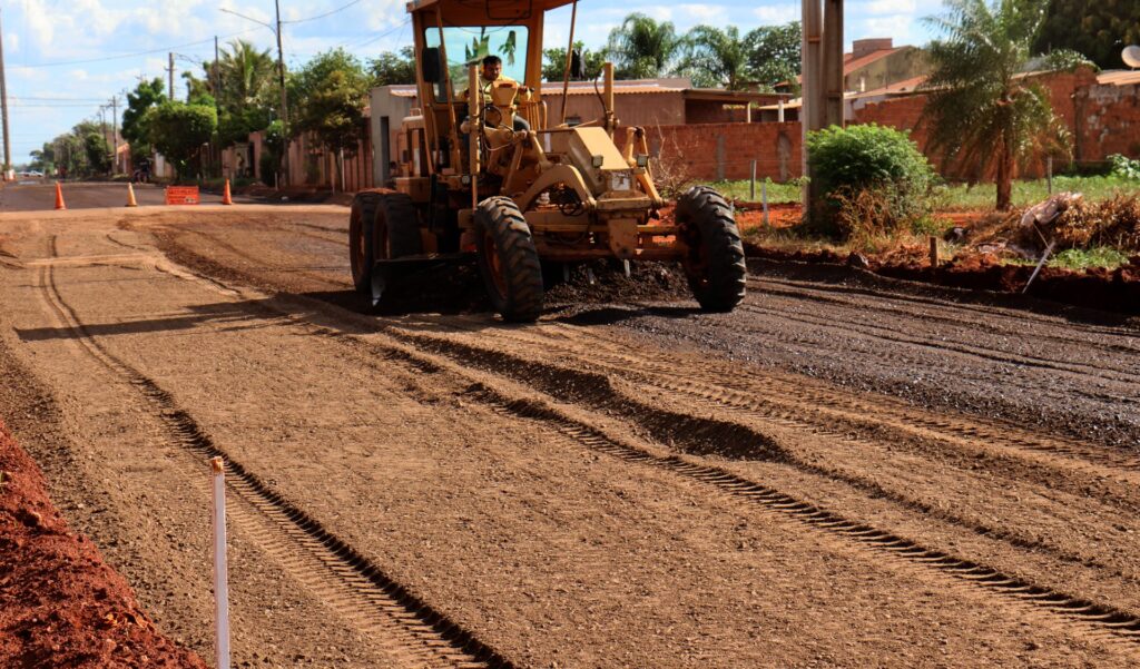 Obras do novo acesso às Moreninhas avançam e 63% dos serviços já estão executados