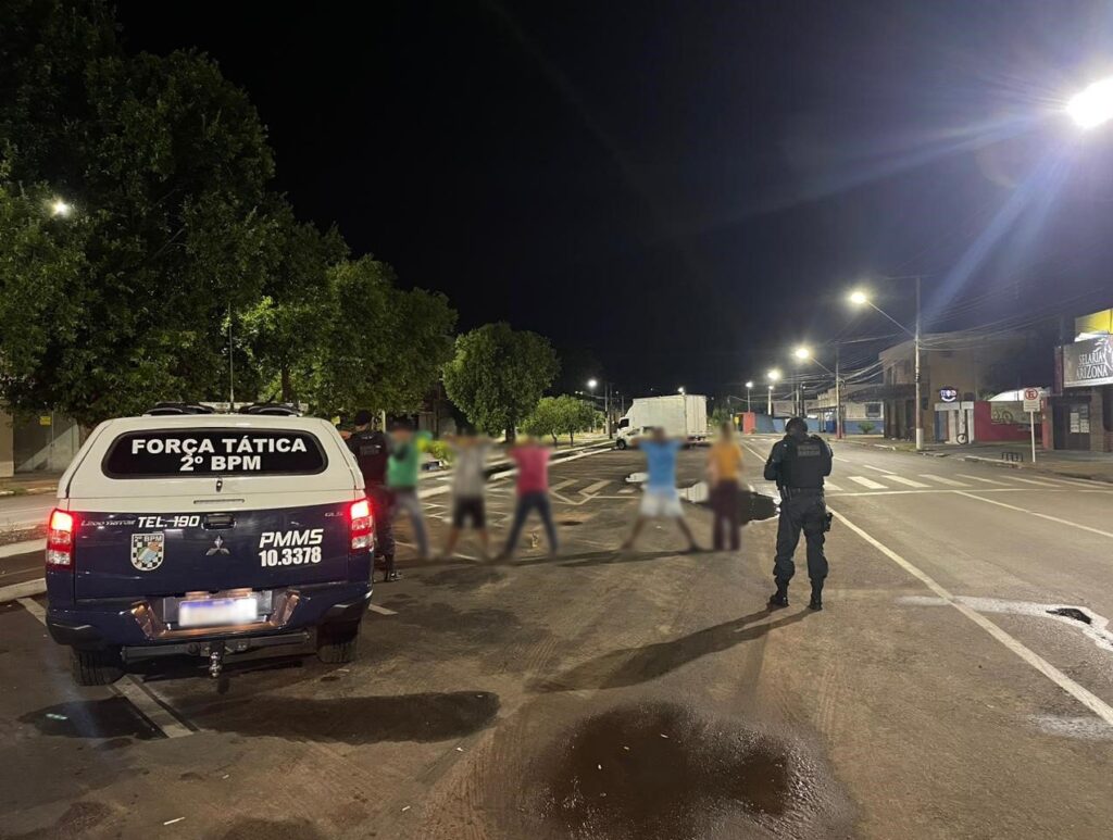 Policiamento ostensivo intensifica ação na área central de Três Lagoas para garantir segurança da população