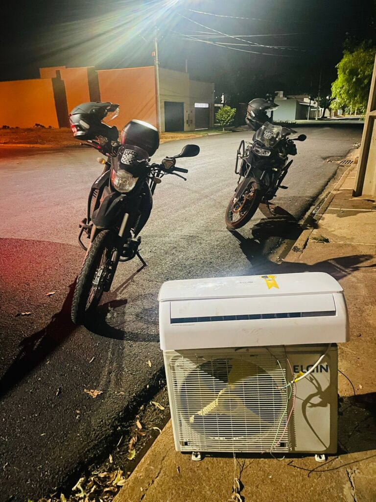 Polícia Militar prende homem em flagrante por furto de ar-condicionado de igreja, em Três Lagoas
