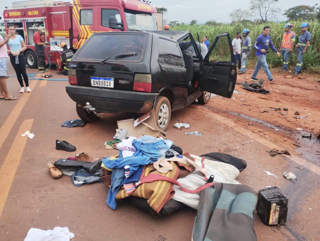 Grave acidente em BR-262 leva motorista a óbito em Três Lagoas