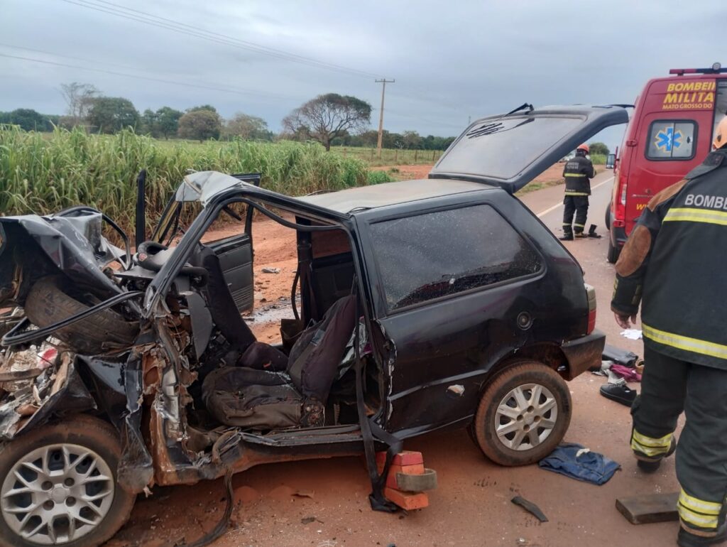 Grave acidente em BR-262 leva motorista a óbito em Três Lagoas