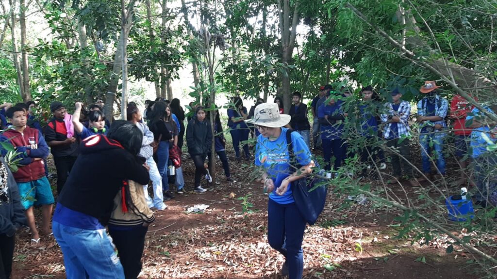 Projeto com estudantes de escola indígena realiza restauração de vegetação em Dourados