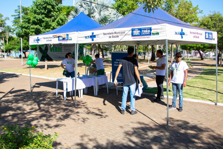 Mais uma ação em alusão ao Abril Verde destacou prevenção de acidentes de trânsito durante o trabalho