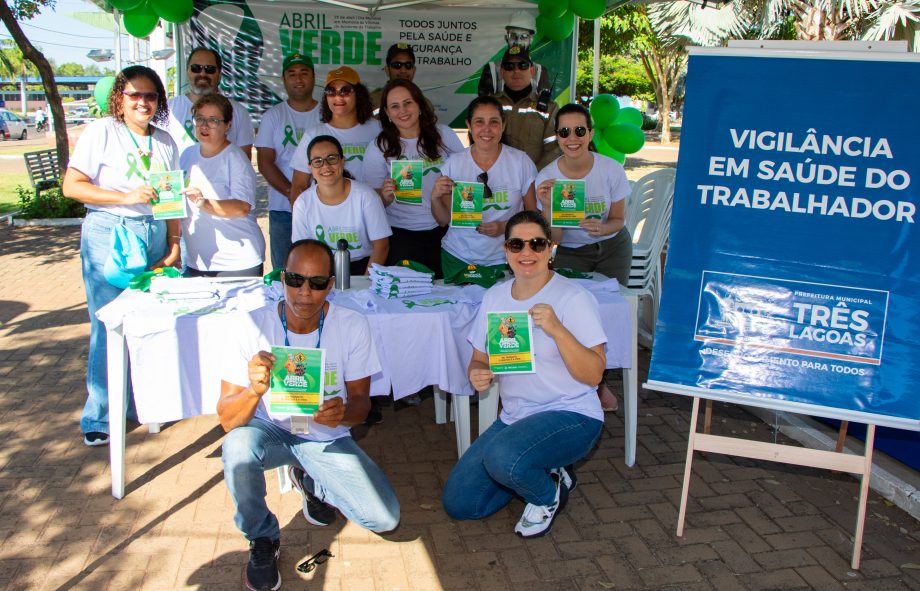 Mais uma ação em alusão ao Abril Verde destacou prevenção de acidentes de trânsito durante o trabalho Mais uma ação em alusão ao Abril Verde destacou prevenção de acidentes de trânsito durante o trabalho