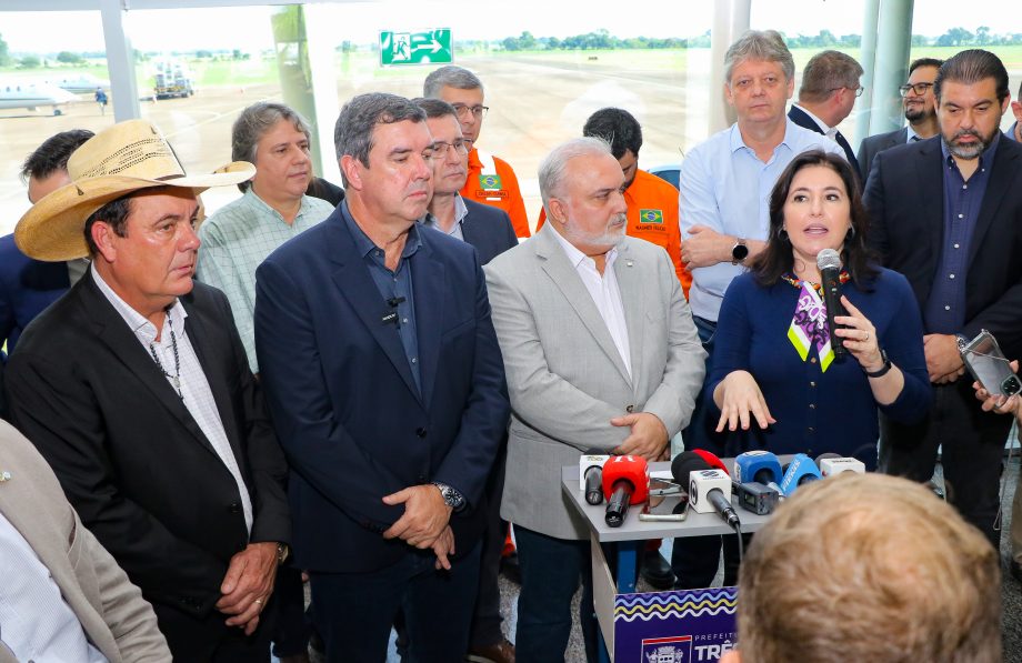 Guerreiro e Simone Tebet anunciam R$ 120 milhões para obras de infraestrutura em Três Lagoas Guerreiro e Simone Tebet anunciam R$ 120 milhões para obras de infraestrutura em Três Lagoas