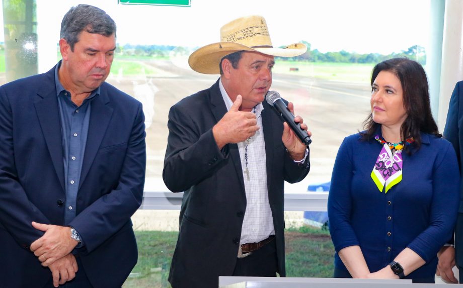 Guerreiro e Simone Tebet anunciam R$ 120 milhões para obras de infraestrutura em Três Lagoas Guerreiro e Simone Tebet anunciam R$ 120 milhões para obras de infraestrutura em Três Lagoas
