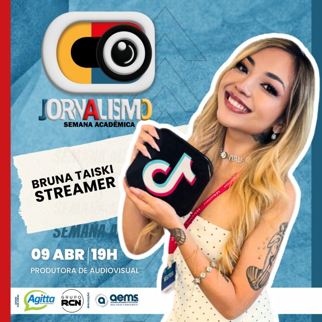 Alunos de Jornalismo da AEMS convidam a população para importante evento na área de comunicação Alunos de Jornalismo da AEMS convidam a população para importante evento na área de comunicação