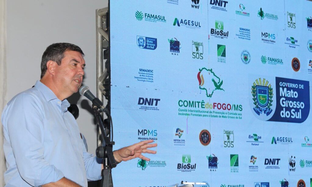 Para proteção do Pantanal e demais biomas, Governo de MS decreta situação de emergência ambiental Para proteção do Pantanal e demais biomas, Governo de MS decreta situação de emergência ambiental