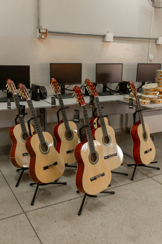Projeto “Geração Música” oferece oficinas musicais para crianças e adolescentes de Três Lagoas