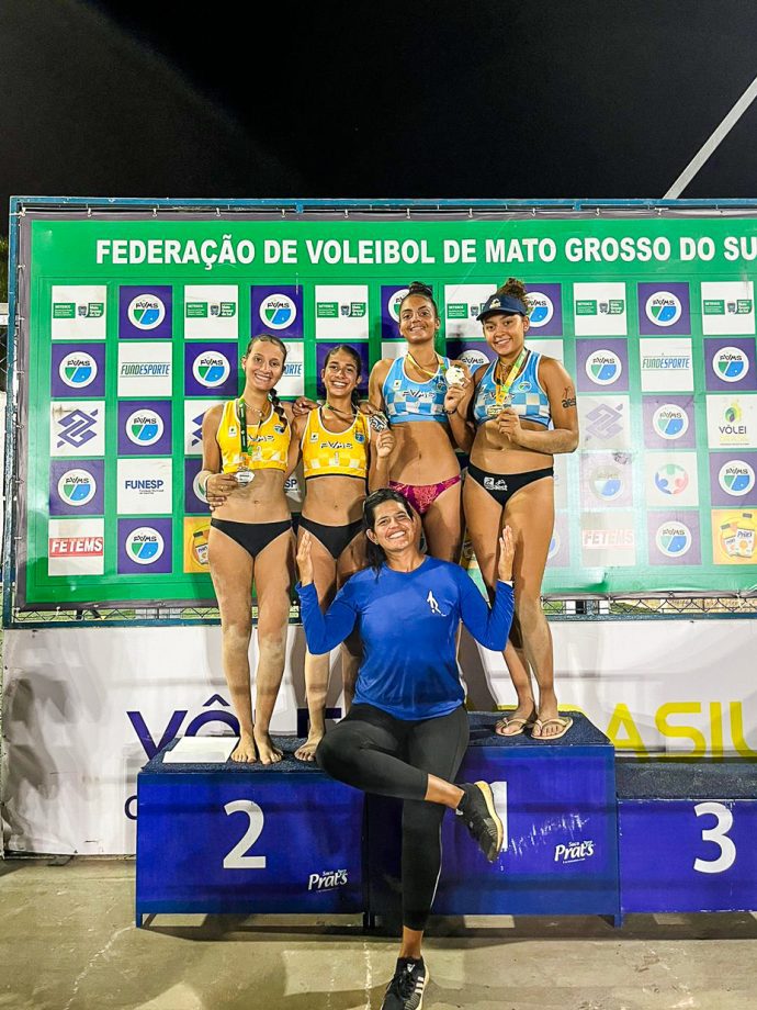 Três Lagoas brilha no Circuito Estadual de Vôlei de Praia, sub 17, 19 e adulto