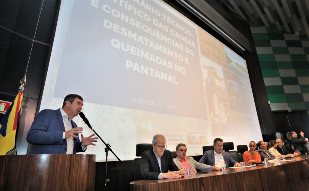 Para desenvolvimento sustentável do Pantanal, MS e MT formalizam cooperação com apoio do Ministério do Meio Ambiente Para desenvolvimento sustentável do Pantanal, MS e MT formalizam cooperação com apoio do Ministério do Meio Ambiente