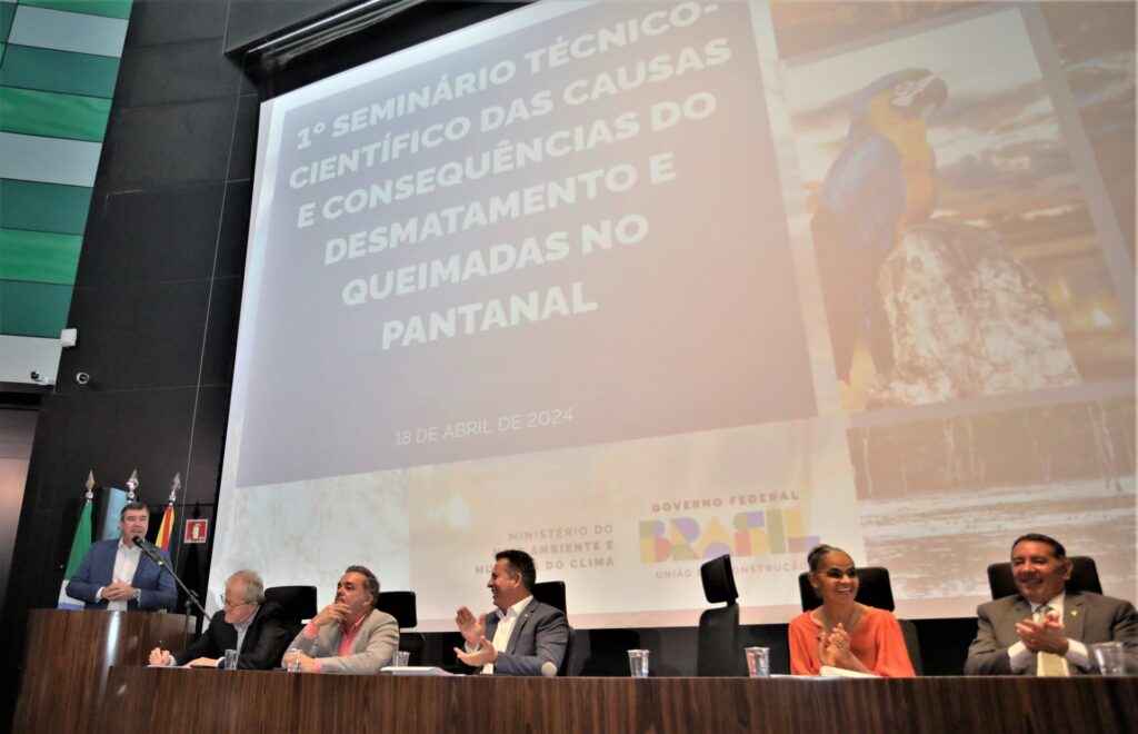 Para desenvolvimento sustentável do Pantanal, MS e MT formalizam cooperação com apoio do Ministério do Meio Ambiente Para desenvolvimento sustentável do Pantanal, MS e MT formalizam cooperação com apoio do Ministério do Meio Ambiente