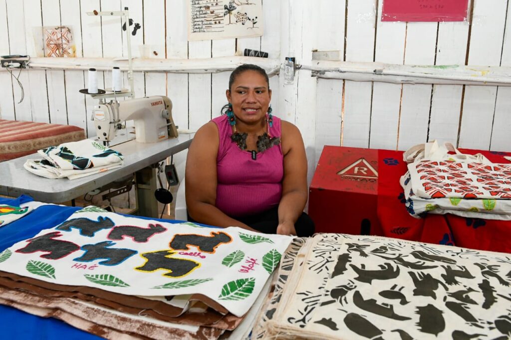 Primeiro Empretec Indígena do País floresce em solo Ofayé, entre pinturas e bordados que contam a história de um povo