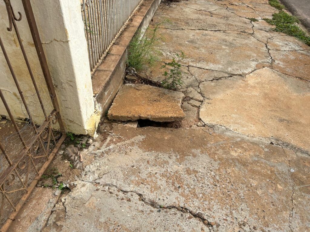 TRÊS LAGOAS: calçadas danificadas violam Código de Postura, denuncia promotor de Justiça