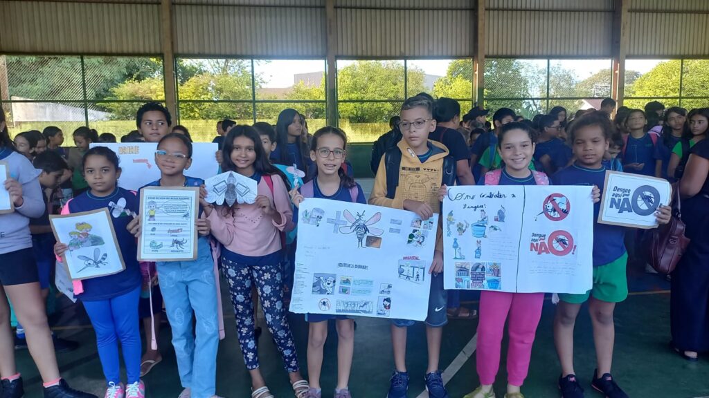 Escolas estaduais realizam ações educativas no ‘Dia D de Combate à Dengue’