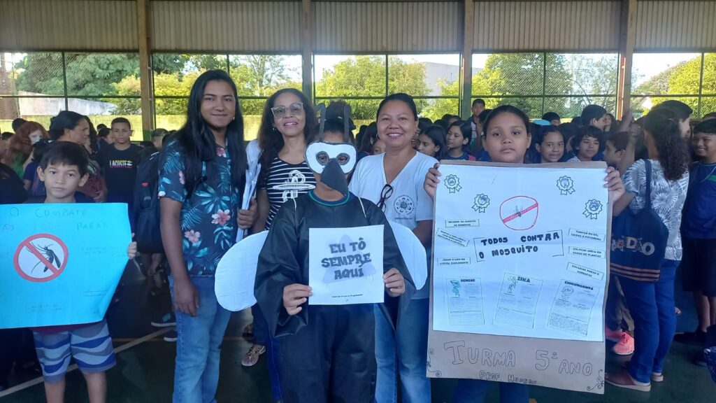 Escolas estaduais realizam ações educativas no ‘Dia D de Combate à Dengue’