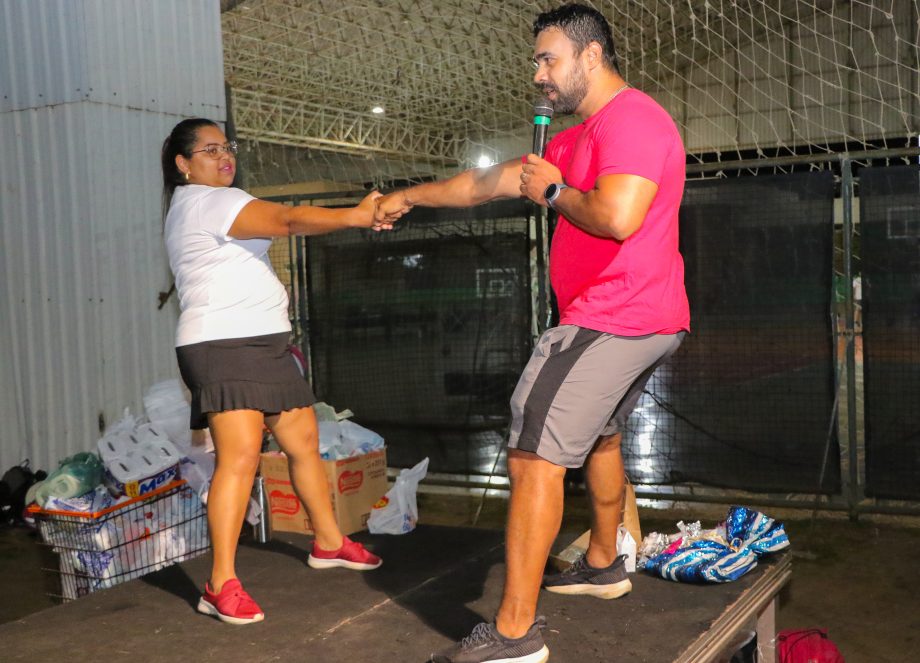 Aulão da SEJUVEL arrecadou mais de 100 kits de higiene pessoal que serão doados para o Rio Grande do Sul