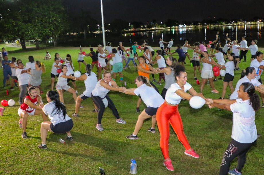 Aulão da SEJUVEL arrecadou mais de 100 kits de higiene pessoal que serão doados para o Rio Grande do Sul