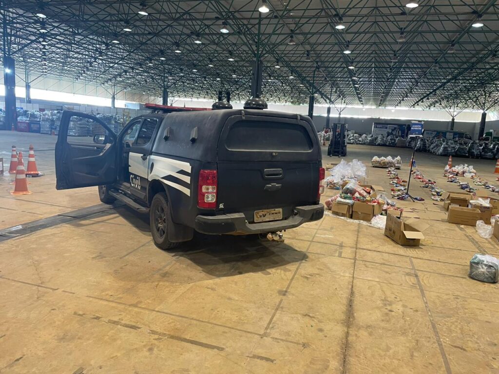 Polícia Civil arrecada doações em operação “Apoio ao Sul” para vítimas de inundações no RS