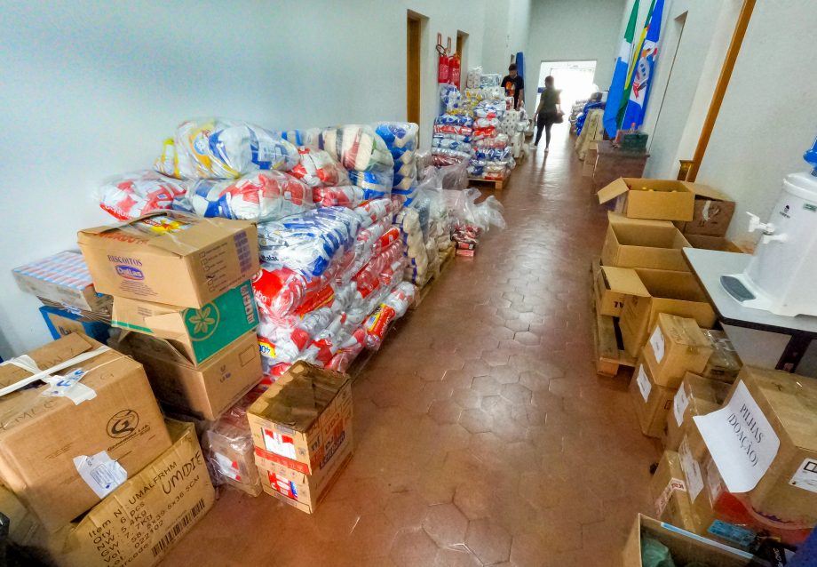 Paço Municipal de Três Lagoas vai receber doações para o RS das 7h às 17h deste sábado (11)