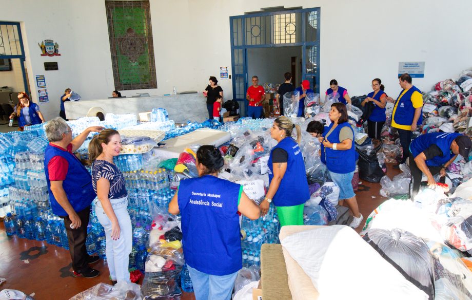 Paço Municipal de Três Lagoas vai receber doações para o RS das 7h às 17h deste sábado (11)