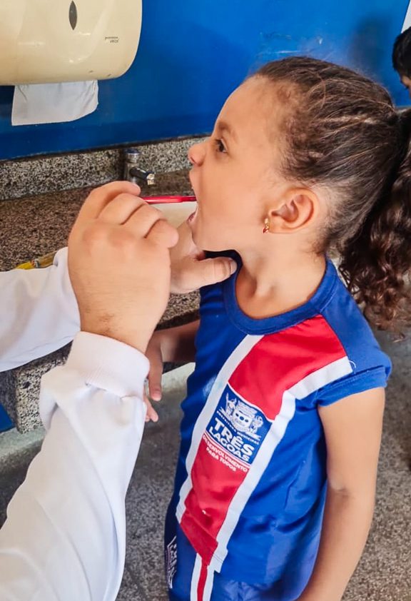 Prefeitura de Três Lagoas promove Dia D de Saúde Bucal nas CEIs