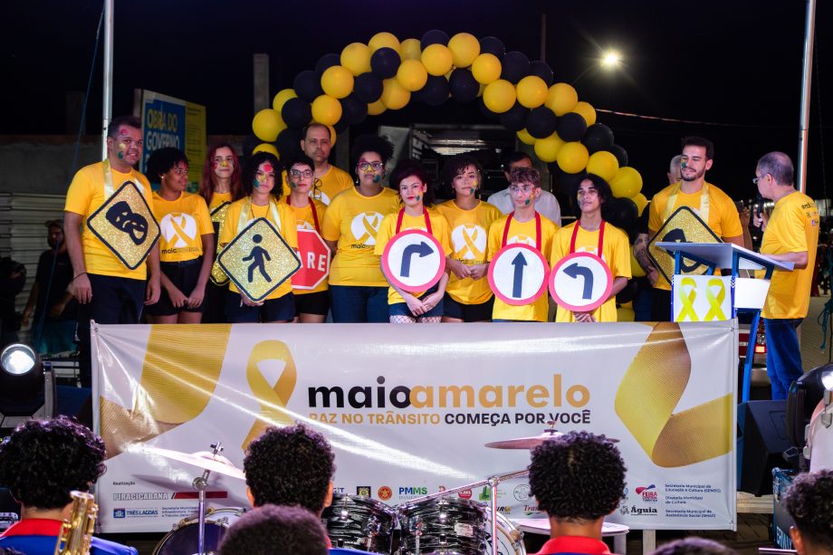 MAIO AMARELO – Principal ação da campanha foi um sucesso, confira: