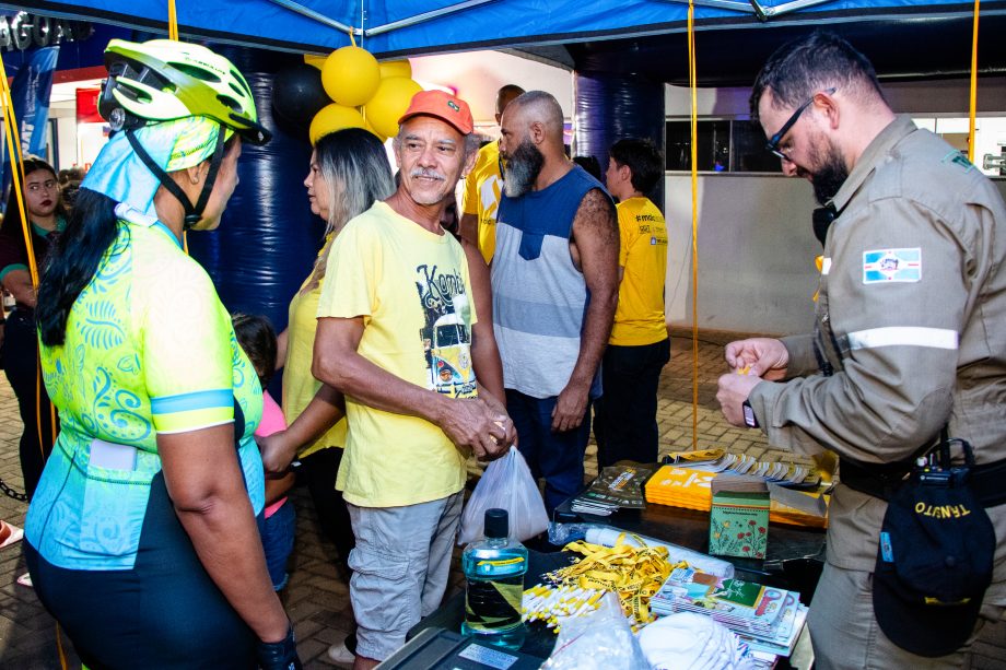 MAIO AMARELO – Principal ação da campanha foi um sucesso, confira: