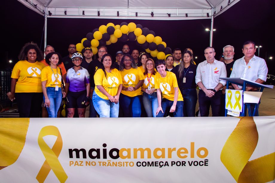 MAIO AMARELO – Principal ação da campanha foi um sucesso, confira: