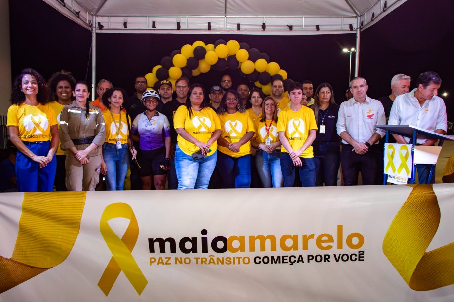 MAIO AMARELO – Principal ação da campanha foi um sucesso, confira: