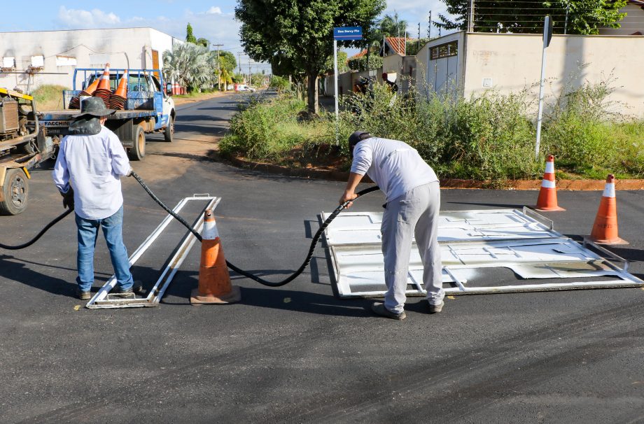 Prefeitura de Três Lagoas continua melhorando a sinalização do trânsito