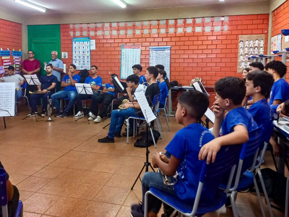 Banda Cristo Redentor participa do II Workshop para Instrumentistas de Metais, Palhetas e Percussão