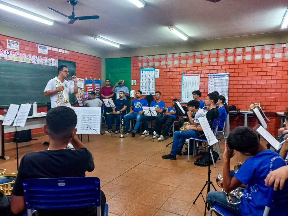 Banda Cristo Redentor participa do II Workshop para Instrumentistas de Metais, Palhetas e Percussão