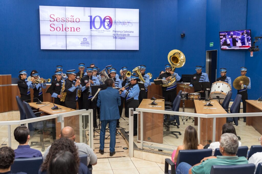 Câmara presta homenagens em comemoração ao centenário da Missão Salesiana em Três Lagoas