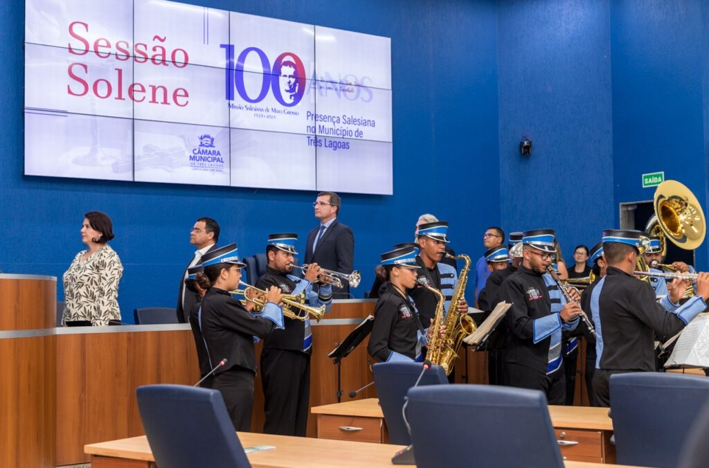 Câmara presta homenagens em comemoração ao centenário da Missão Salesiana em Três Lagoas