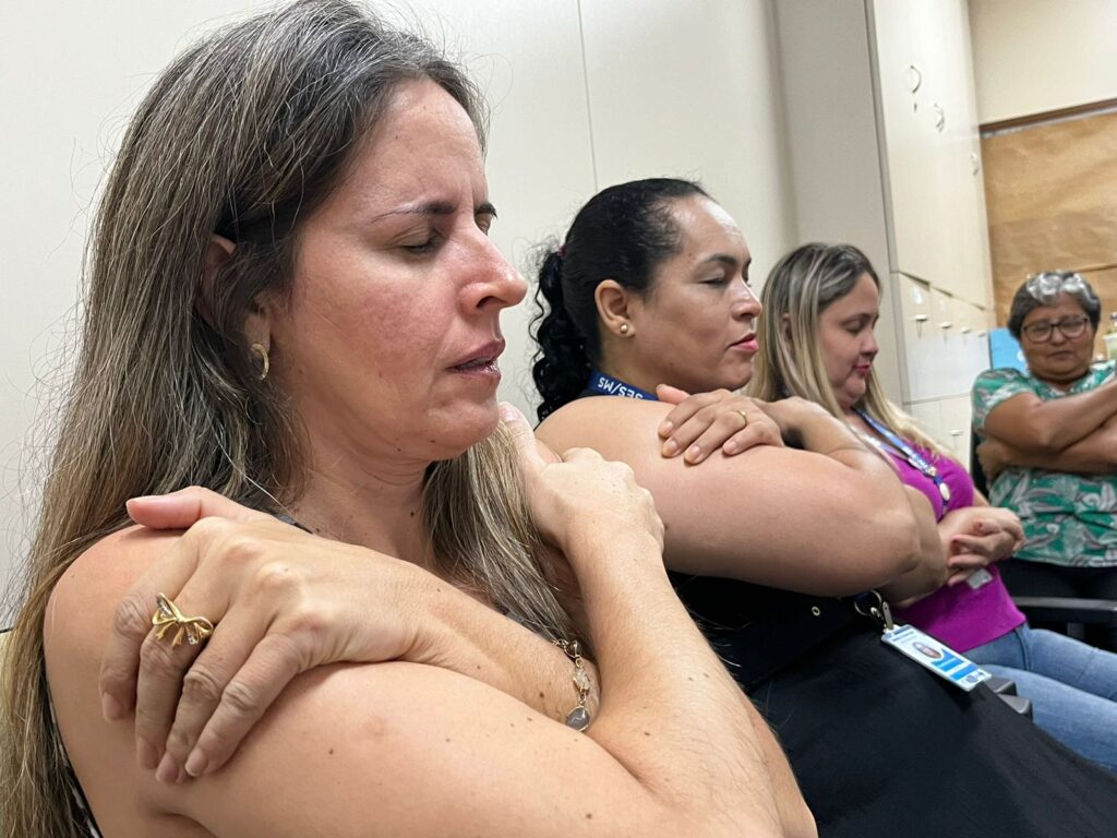 Respiração consciente: SES desenvolve projeto para servidores com foco no aumento do bem-estar