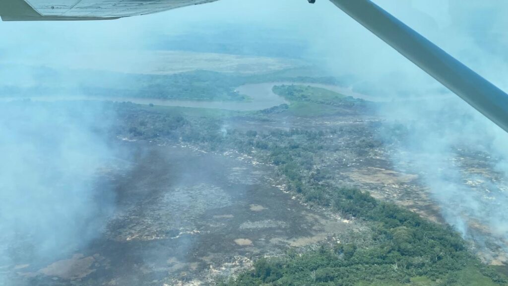 Combate a incêndios florestais, monitoramento e ações preventivas marcam atuação dos bombeiros em biomas de MS