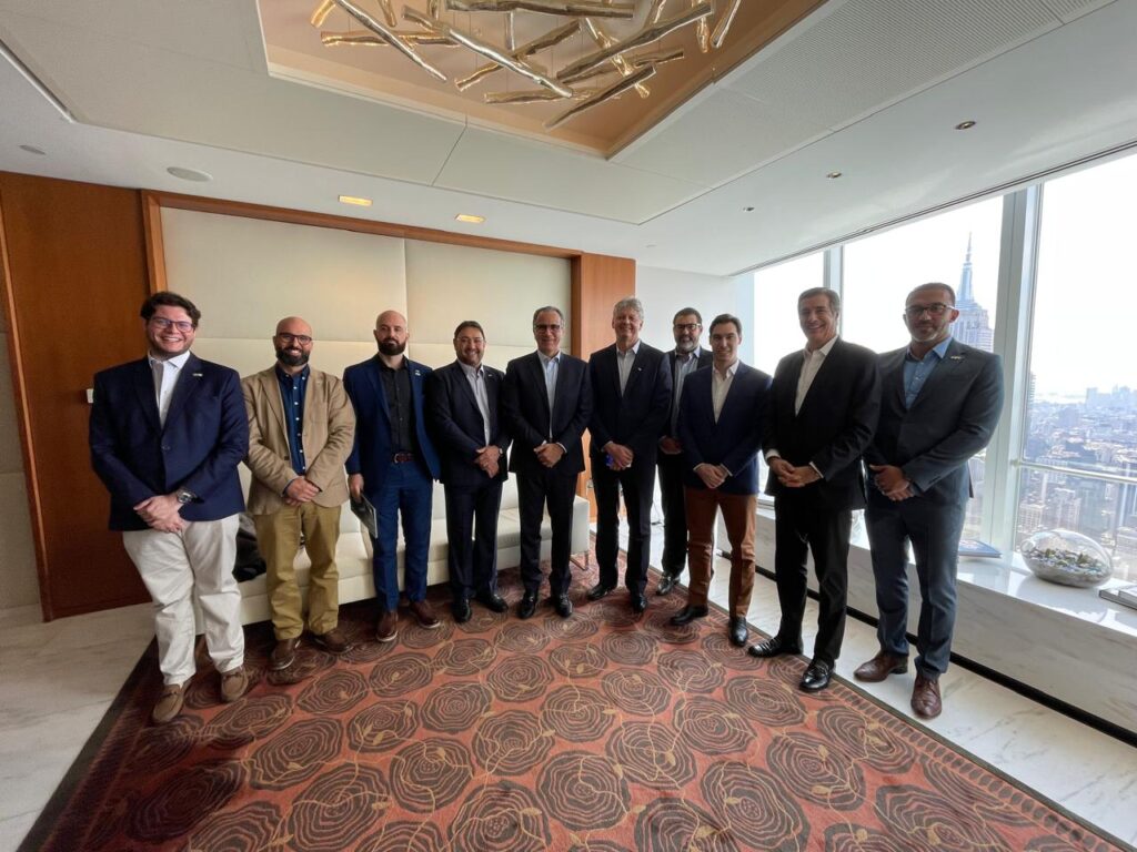 Segundo dia do MS Day Internacional em Nova York é marcado por reuniões com mercado financeiro Segundo dia do MS Day Internacional em Nova York é marcado por reuniões com mercado financeiro