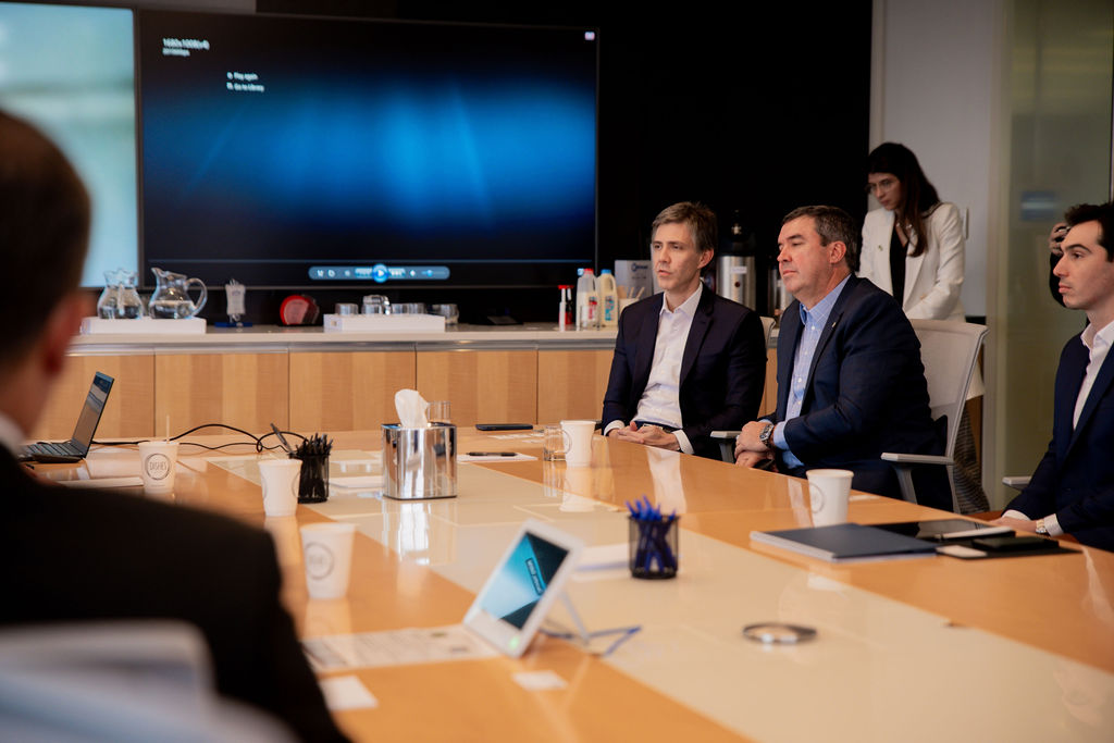 Segundo dia do MS Day Internacional em Nova York é marcado por reuniões com mercado financeiro Segundo dia do MS Day Internacional em Nova York é marcado por reuniões com mercado financeiro