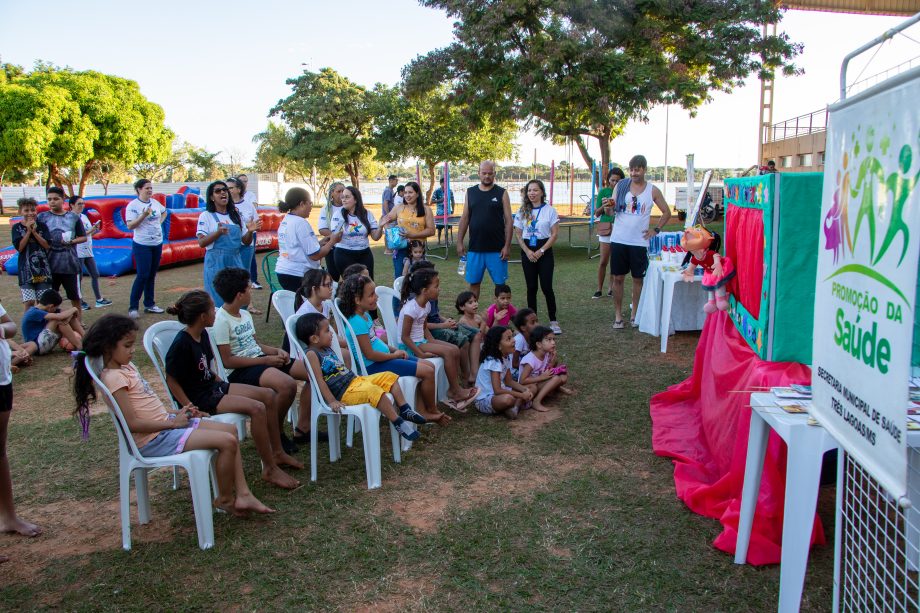 Evento em alusão ao trabalho infantil “Não Pule a Infância” reuniu cerca de 150 crianças e adolescentes na Lagoa Maior Evento em alusão ao trabalho infantil “Não Pule a Infância” reuniu cerca de 150 crianças e adolescentes na Lagoa Maior