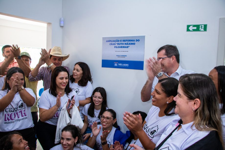 Reforma e ampliação do CRAS “Ruth Filgueiras” é entregue pelo Prefeito de Três Lagoas Reforma e ampliação do CRAS “Ruth Filgueiras” é entregue pelo Prefeito de Três Lagoas