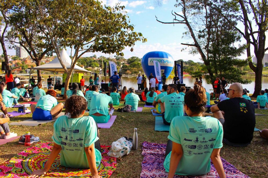 Festival promove bem-estar físico e mental com aulão de ioga no Parque das Nações Indígenas Festival promove bem-estar físico e mental com aulão de ioga no Parque das Nações Indígenas