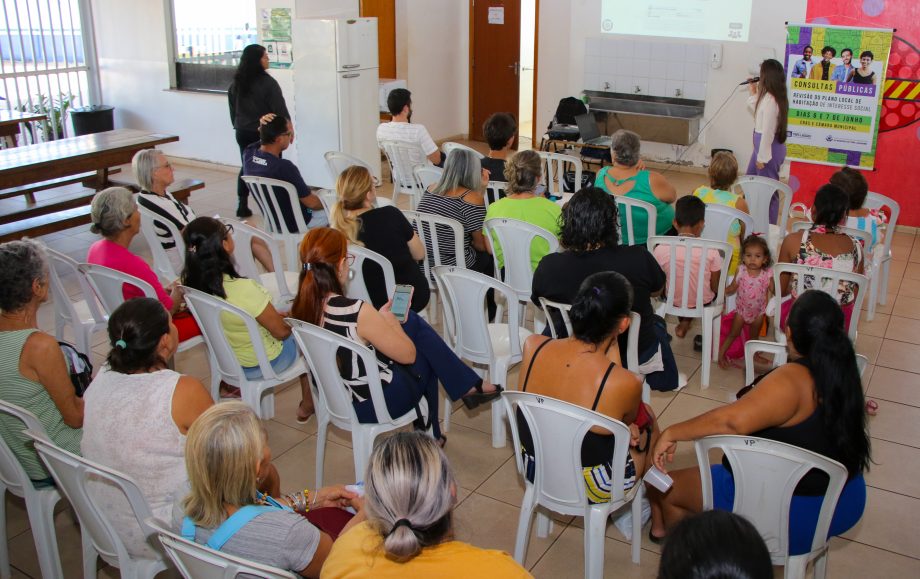 Prefeitura finaliza encontros de consulta popular do Plano Local de Habitação, mas população ainda pode participar de forma online