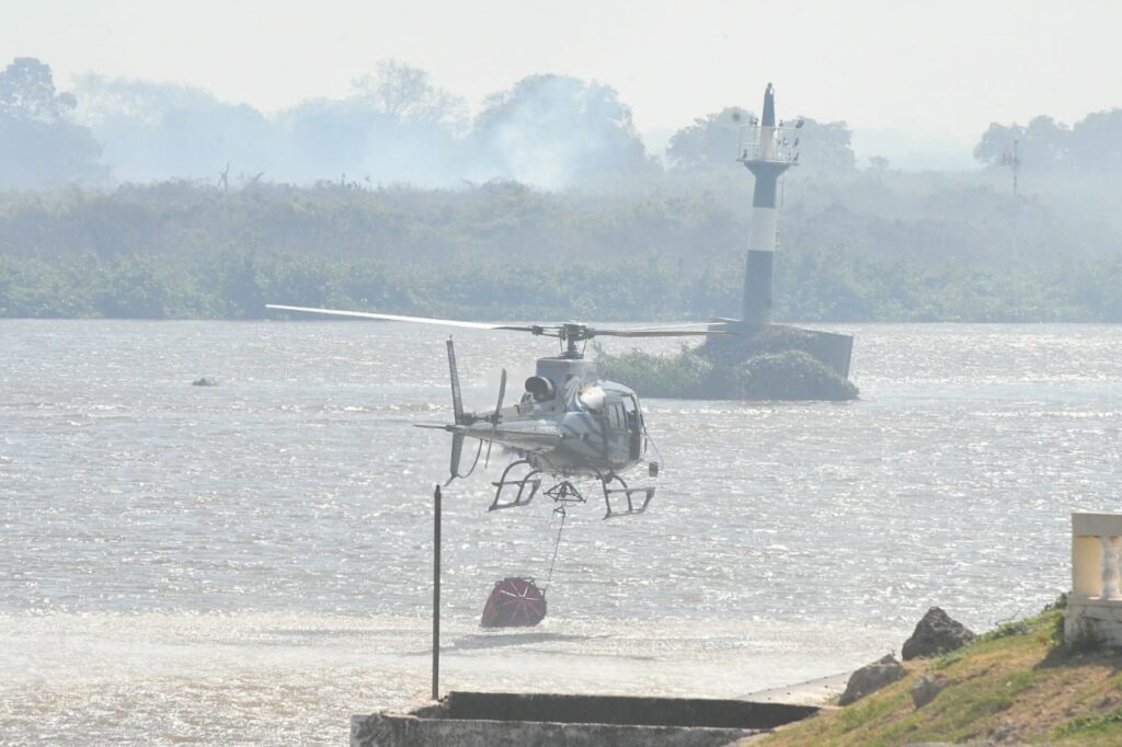 Por terra, rio e ar: Governo de MS mobiliza várias frentes no Pantanal em ações contra o fogo