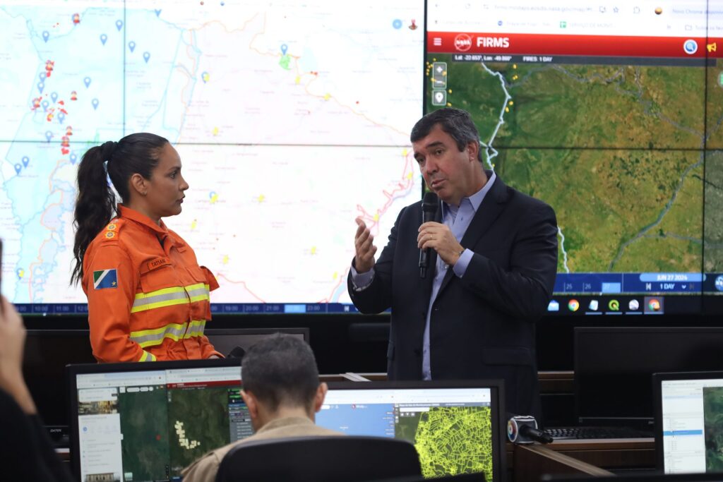 Governo de MS apresenta plataforma que traz mais transparência ao trabalho contra incêndios no Pantanal Governo de MS apresenta plataforma que traz mais transparência ao trabalho contra incêndios no Pantanal