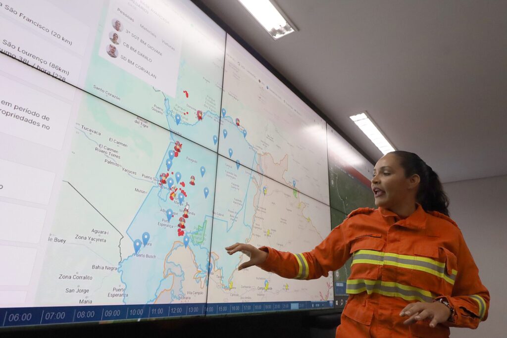 Governo de MS apresenta plataforma que traz mais transparência ao trabalho contra incêndios no Pantanal Governo de MS apresenta plataforma que traz mais transparência ao trabalho contra incêndios no Pantanal