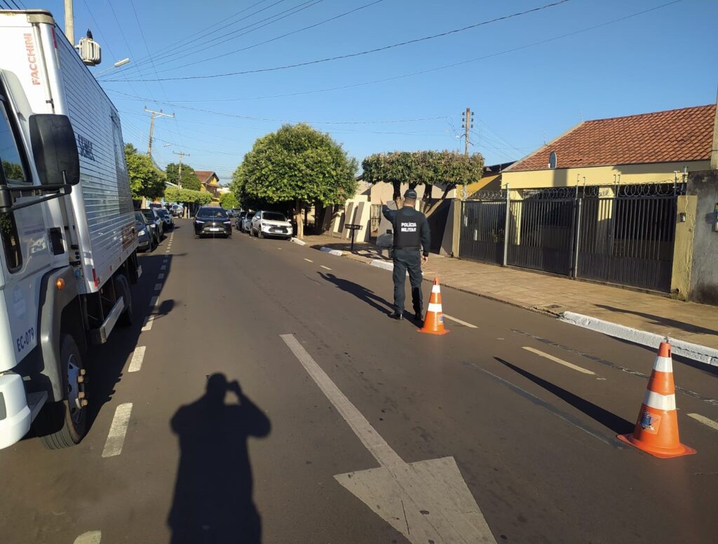 Para promover trânsito mais seguro, 2º BPM realiza blitz educativa em Três Lagoas
