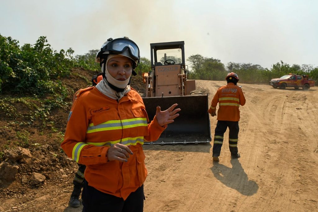 Luta dos Bombeiros contra o fogo no Pantanal é contínua e emociona quem é salvo das chamas