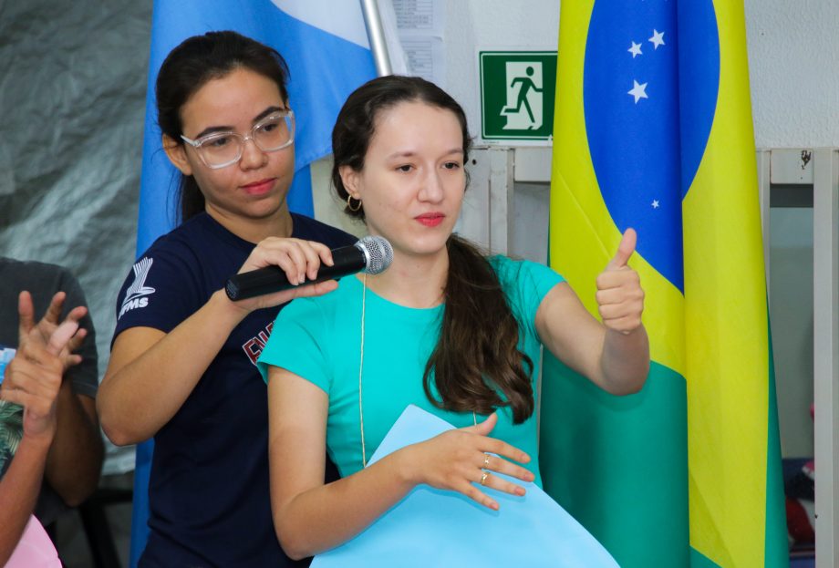 Ação preventiva contra a doença mão-pé-boca é realizada no CEI Nossa Senhora Aparecida